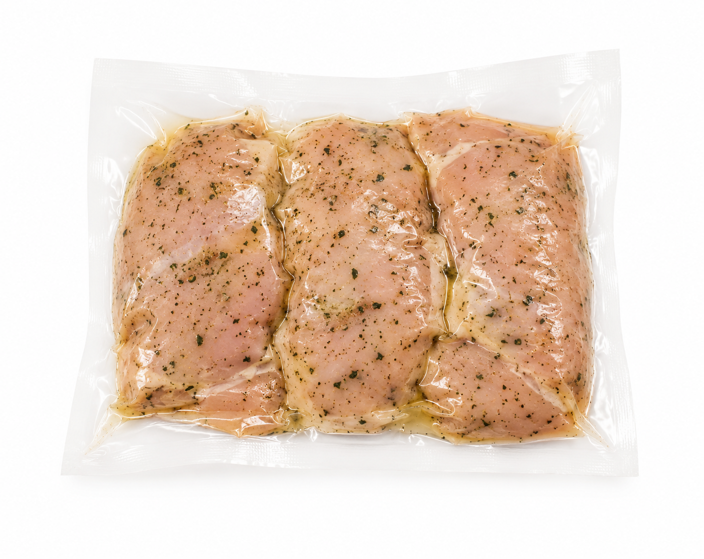 Filete de muslo de pollo a las finas hierbas  x500gr
